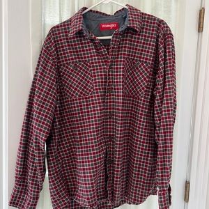 Wrangler flannel shirt